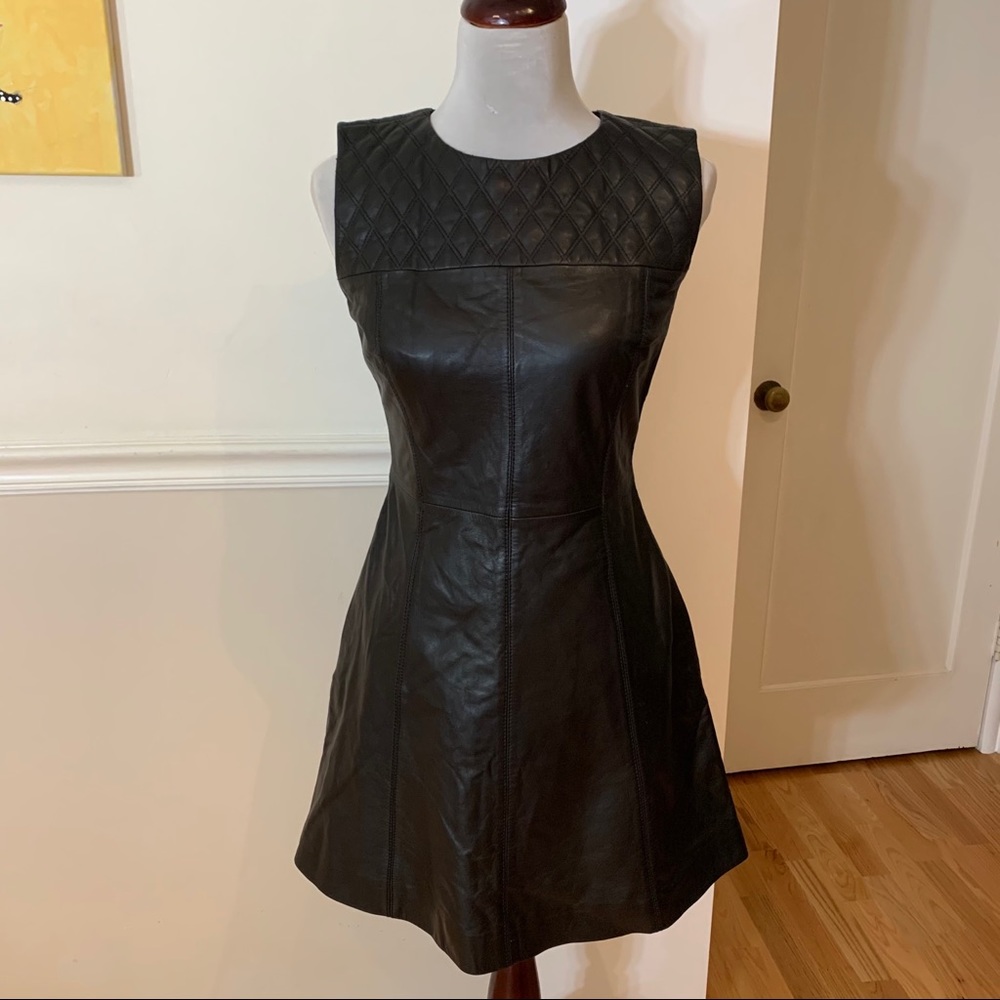 Jason Wu - Miss Wu NWT 100% leather dress